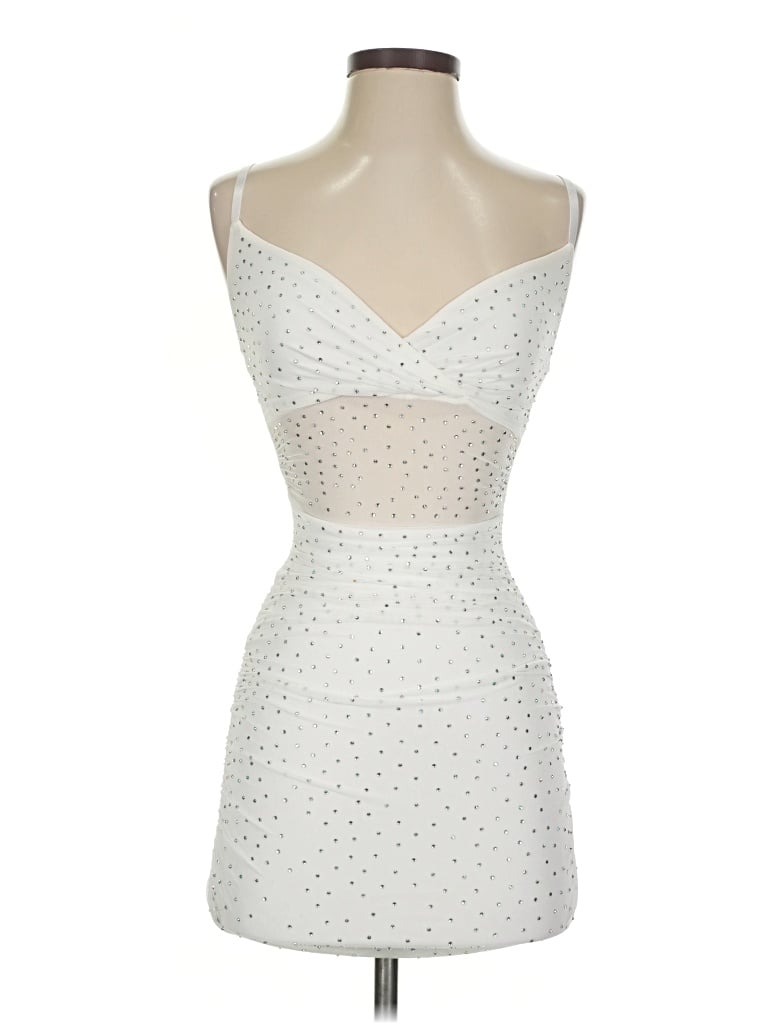 Pre-owned Windsor Cocktail Dress In White