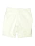 Halogen Solid Ivory Khaki Shorts Size 6 - photo 2