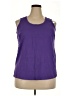Woman Within Purple Active Tank Size 18 (L) - photo 1