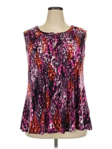 DressBarn Sleeveless T-Shirt (view 1)