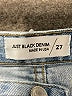 Just Black 100% Cotton Color Block Blue Jeans Size 27 waist - photo 7