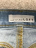 Ann Taylor LOFT Chevron-herringbone Blue Jeans Size 29 waist - photo 7