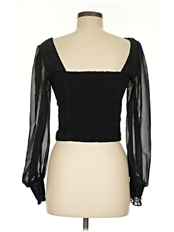 Abercrombie & Fitch Long Sleeve Blouse (view 2)
