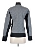 lucy 100% Polyester Argyle Gray Track Jacket Size XS - photo 2