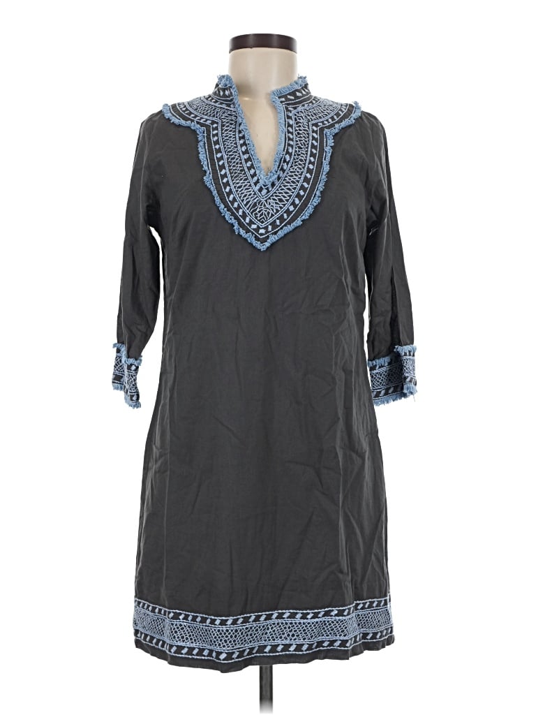 Pre-owned Gretchen Scott Designs Casual Dress In Gray