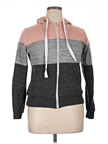 Doublju Zip Up Hoodie (view 1)