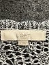 Ann Taylor LOFT Tweed Silver Pullover Sweater Size M - photo 7
