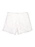 Zara White Denim Shorts Size 10 - photo 2