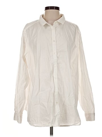 Ellos Long Sleeve Button-Down Shirt (view 1)