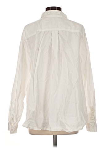 Ellos Long Sleeve Button-Down Shirt (view 2)