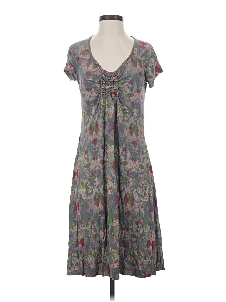 Pre-owned Fresh Produce Casual Dress In Gray