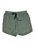 Nike 100% Polyester Solid Green Athletic Shorts Size S - photo 1