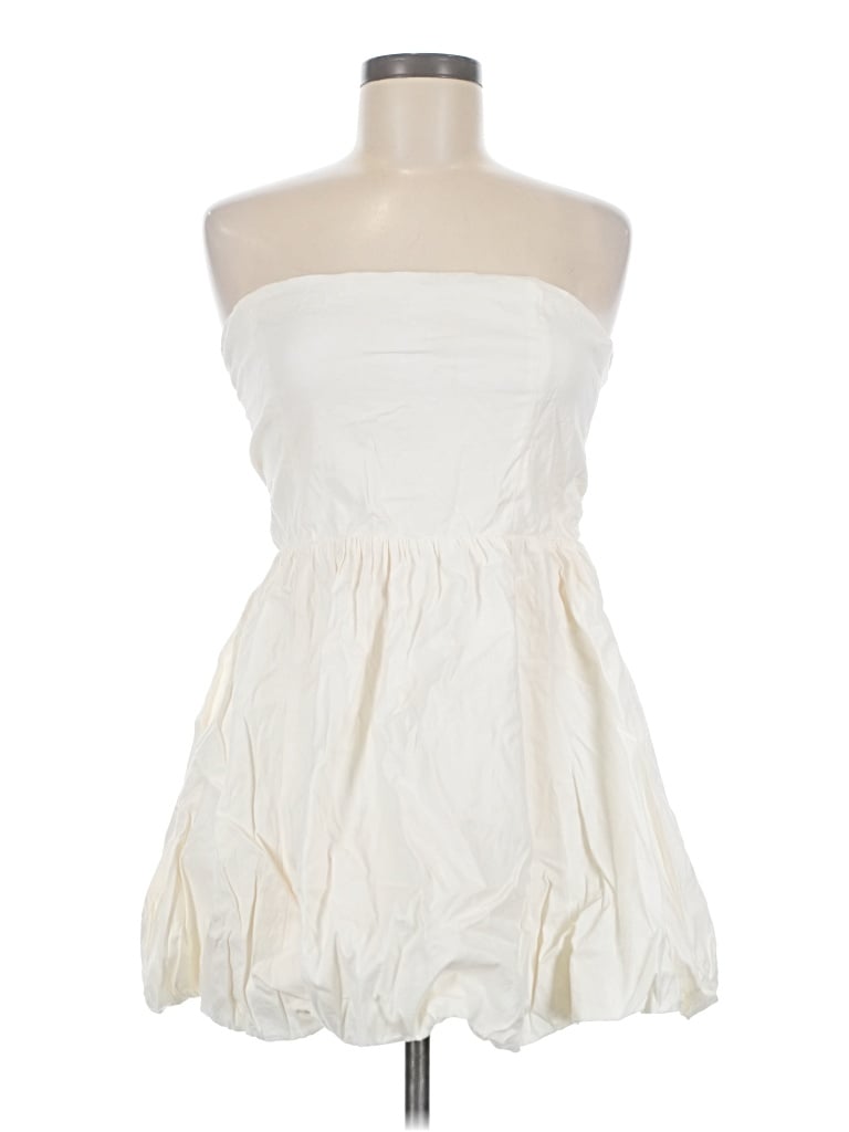 Pre-owned Kourt Cocktail Dress In Ivory