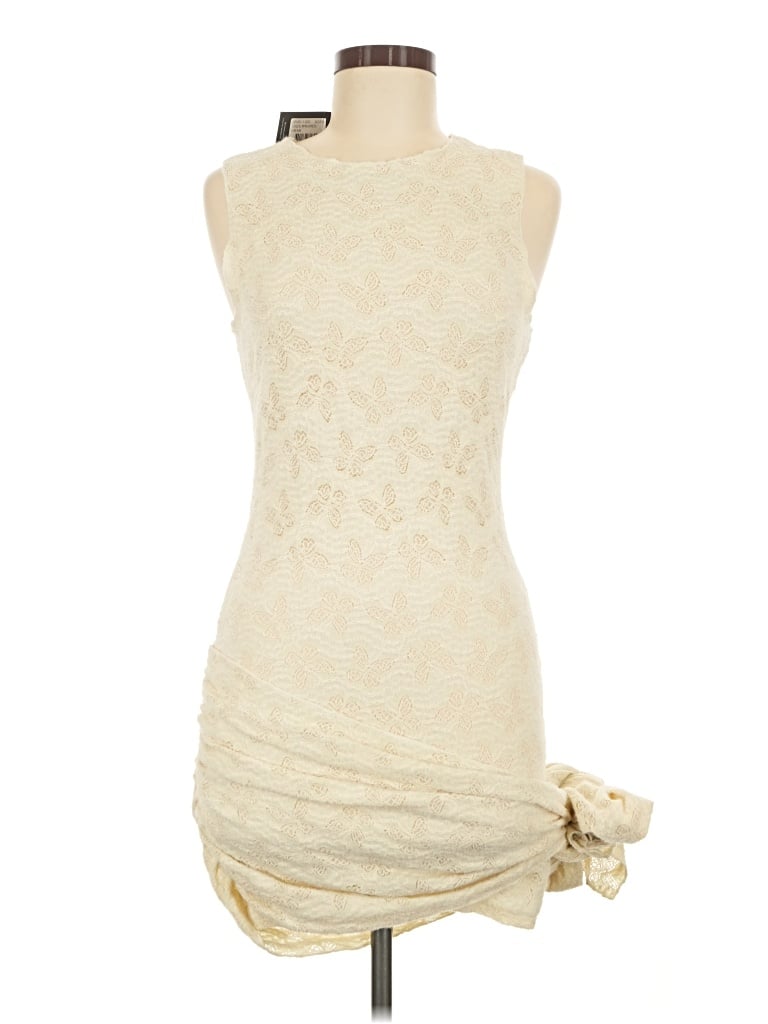 Pre-owned Lioness Cocktail Dress In Ivory