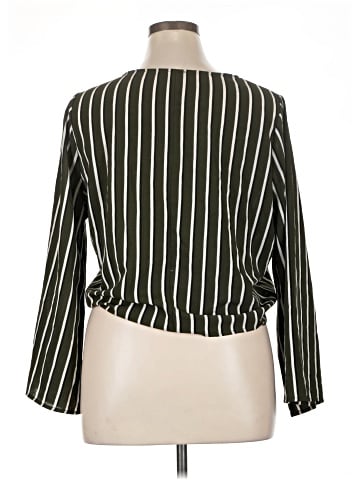 Charlotte Russe Long Sleeve Blouse (view 2)