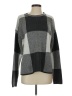 Vestique 100% Polyester Checkered-gingham Gray Pullover Sweater Size S - photo 1