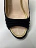 Prada 100% Suede Black Heels Size EU 37 - photo 7