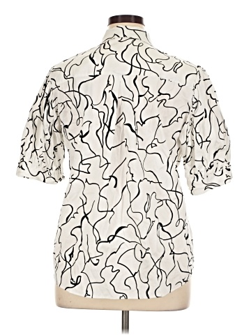 Elie Tahari Short Sleeve Blouse (view 2)