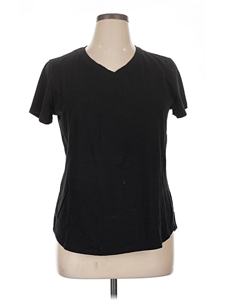 Pre-owned Tek Gear Short Sleeve T-shirt In Black