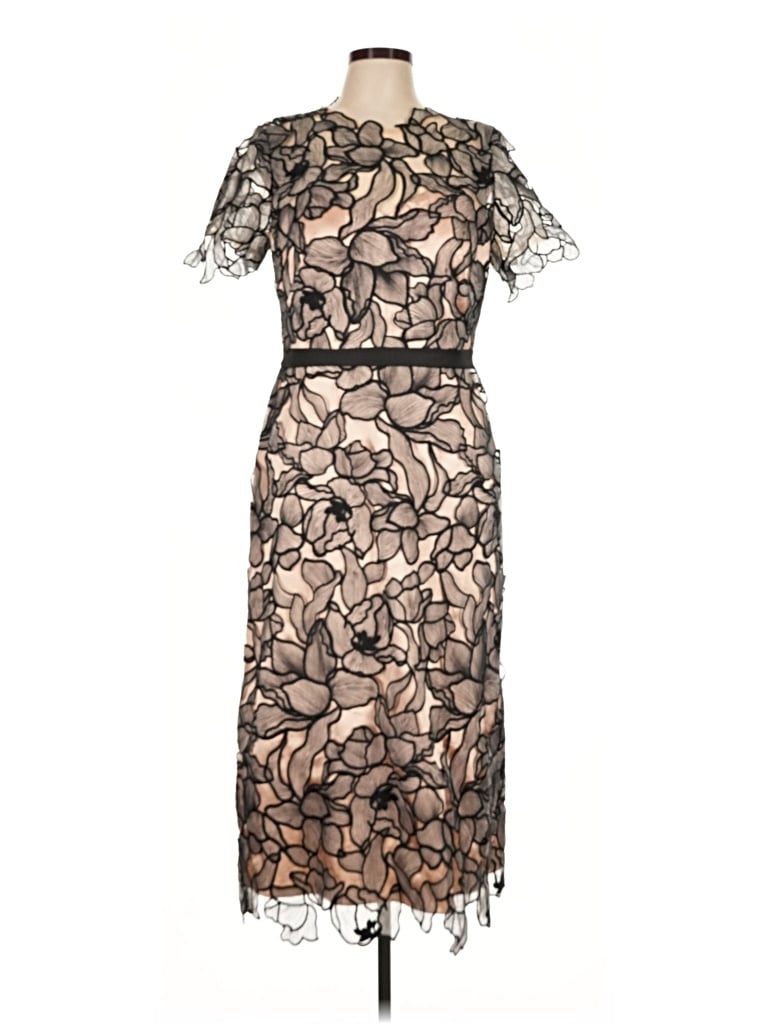 Pre-owned Js Collections Cocktail Dress In Black