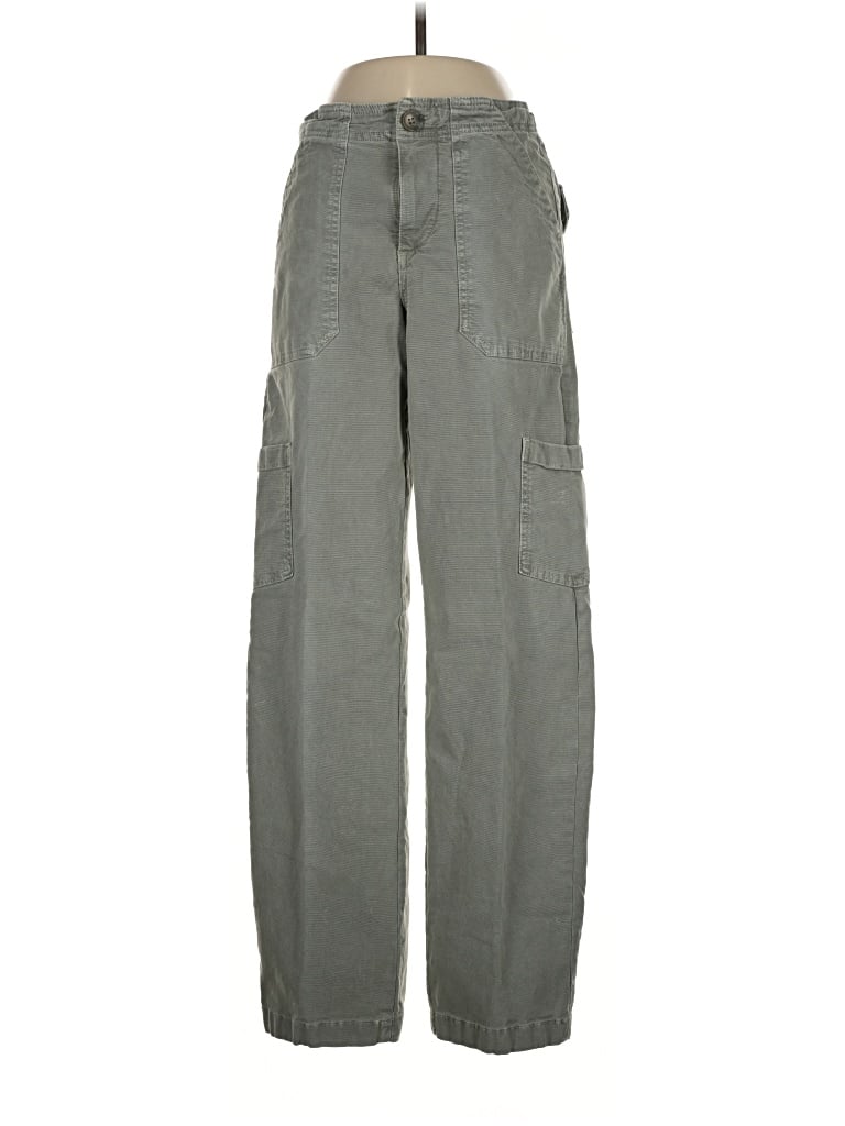 Pre-owned Marine Layer Cargo Pants In Gray