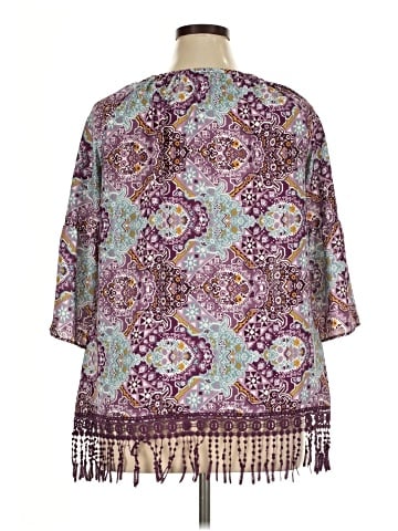 Charming Charlie 3/4 Sleeve Blouse (view 2)