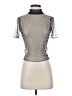 Forever 21 Silver Short Sleeve Top Size S - photo 1