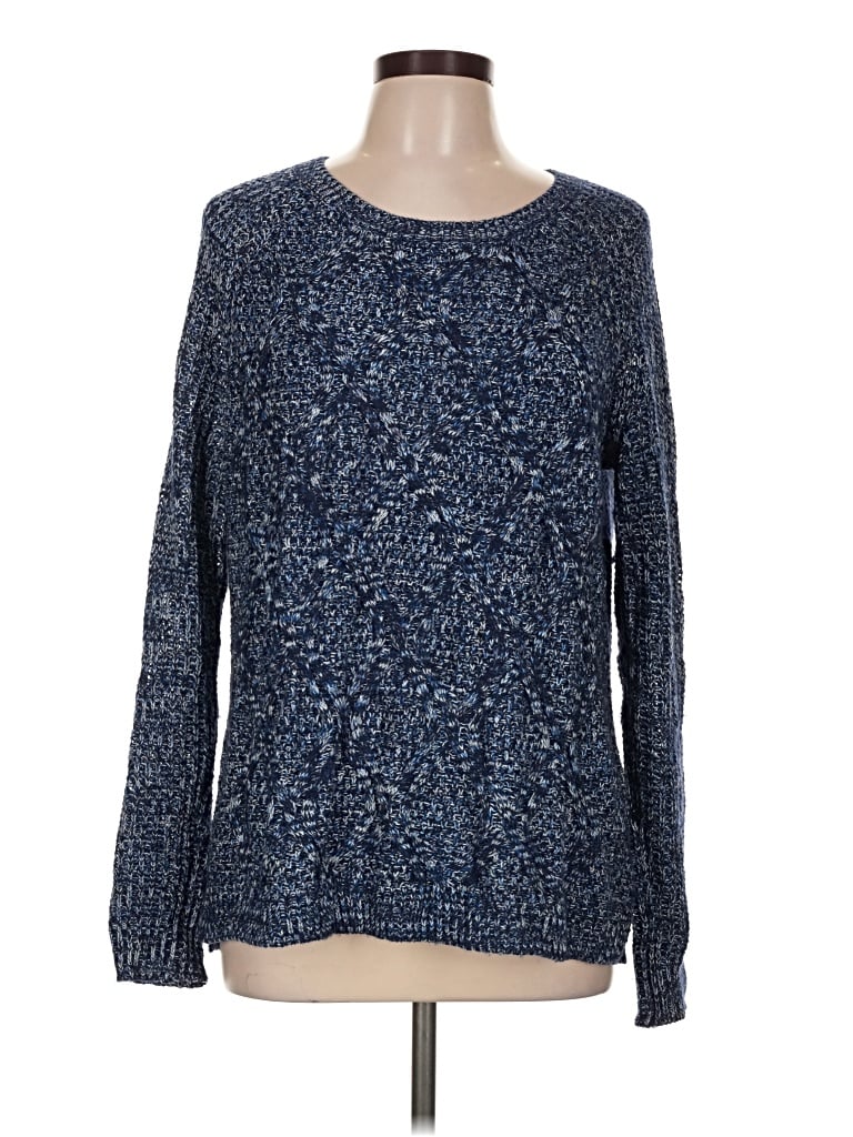 Pre-owned Faded Glory Pullover Sweater In Blue