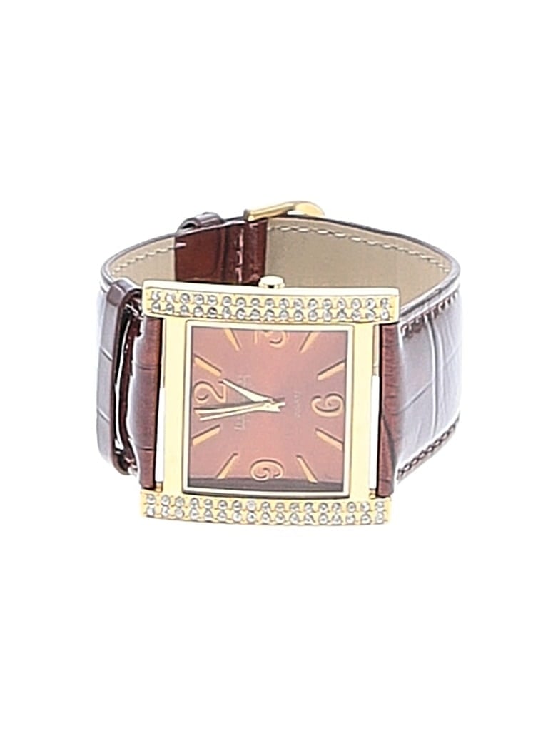 Pre-owned Joan Rivers Watch In Burgundy