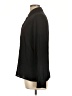 Forever 21 100% Polyester Solid Black Long Sleeve Blouse Size L - photo 5