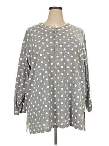 Boutique Europa Long Sleeve Henley (view 1)