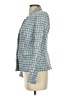 Veronica Beard Checkered-gingham Teal Blazer Size 0 - photo 5