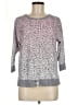 Simply Vera Vera Wang Animal Print Gray Pullover Sweater Size M - photo 1