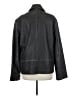 Eddie Bauer 100% Leather Solid Gray Black Jacket Size M - photo 2