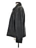 Eddie Bauer 100% Leather Solid Gray Black Jacket Size M - photo 5