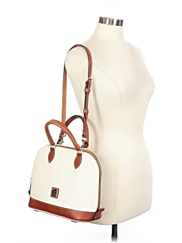 Dooney & Bourke Leather Satchel (view 2)