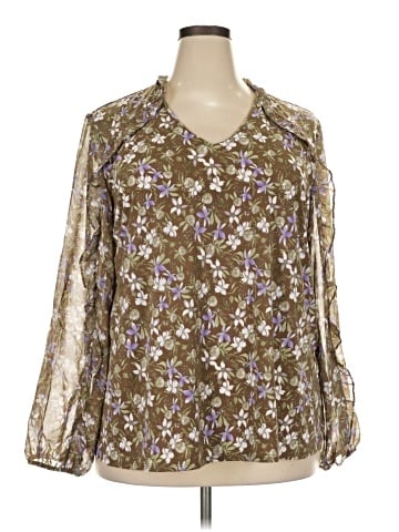 Cato Long Sleeve Blouse (view 1)