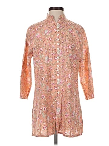 Assorted Brands 3/4 Sleeve Button-Down Shirt (view 1)