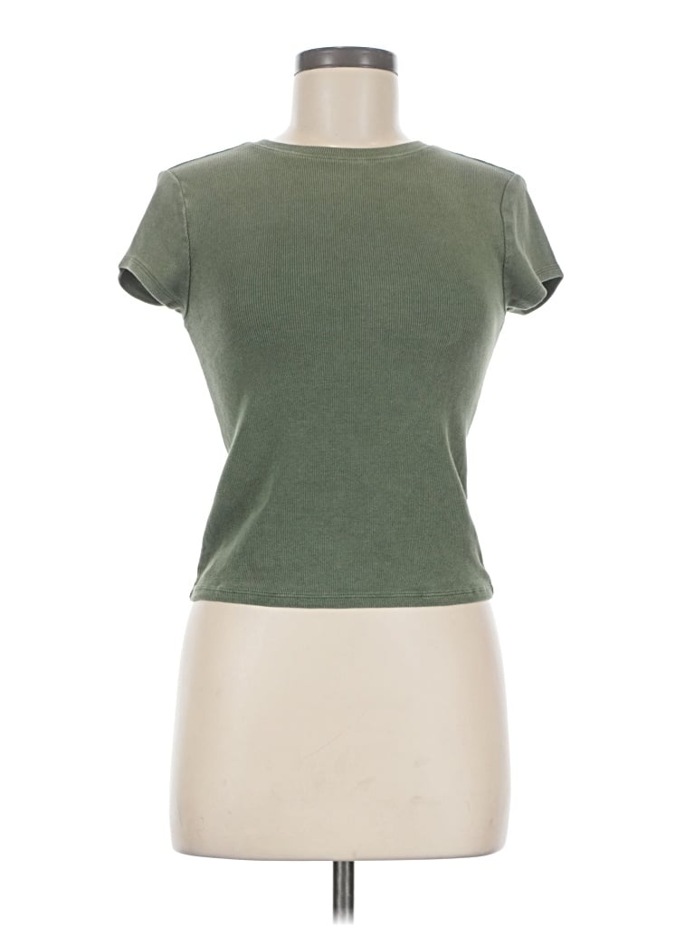 Pre-owned Pacsun Short Sleeve T-shirt In Green