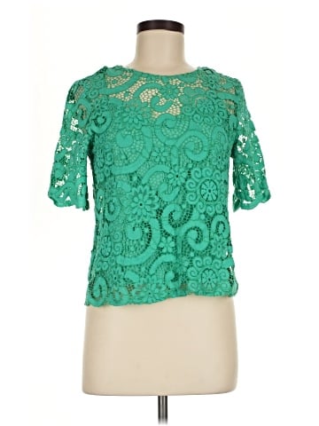 NANETTE Nanette Lepore Short Sleeve Blouse (view 1)