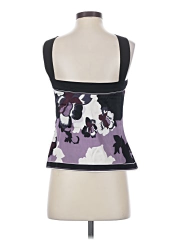 Elie Tahari Sleeveless Silk Top (view 2)