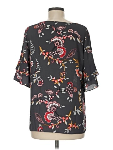 Ann Taylor LOFT Short Sleeve Blouse (view 2)