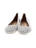 Antonio Melani 100% Leather Silver Flats Size 7 - photo 2