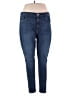 Old Navy Solid Blue Jeans Size 18 - photo 1