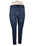 Old Navy Solid Blue Jeans Size 18 - photo 2