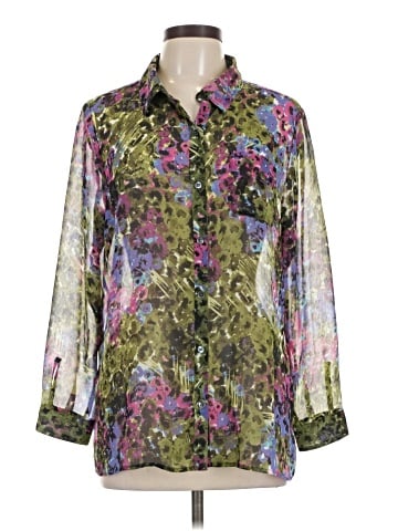 J.Jill 3/4 Sleeve Blouse (view 1)