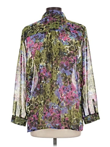 J.Jill 3/4 Sleeve Blouse (view 2)