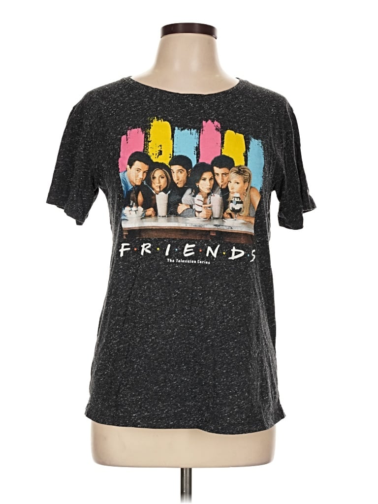 Pre-owned Friends Short Sleeve T-shirt In Black