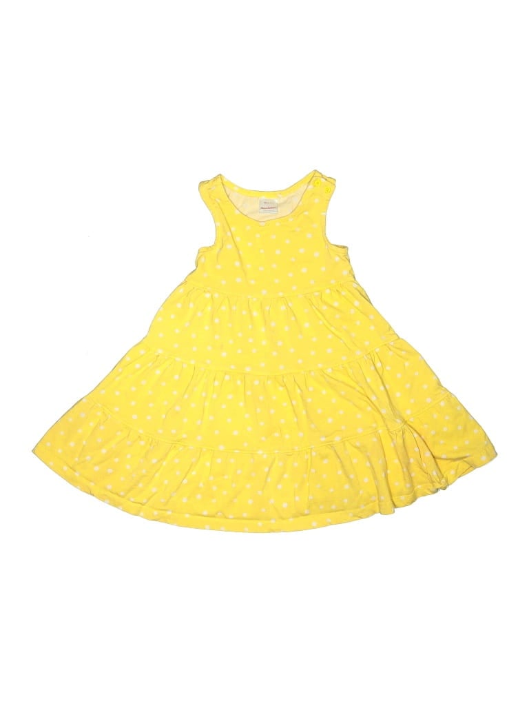 Pre-owned Hanna Andersson Kids' Dress In Yellow