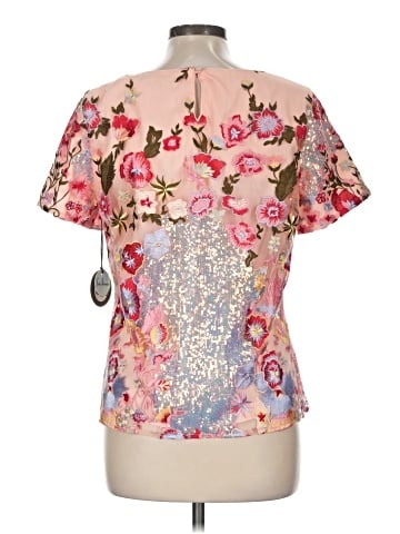 Eva Franco Short Sleeve Blouse (view 2)